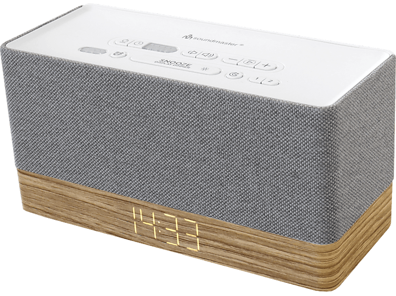 Soundmaster UR630 Uhrenradio mit Bluetooth, USB Ladefunktion