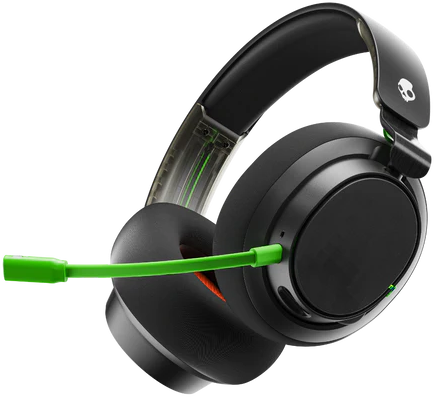 SKULLCANDY SLYR PRO vezeték nélküli fejhallgató mikrofonnal, Bluetooth, 2,4GHZ, fekete-zöld (S6SCY-R080)