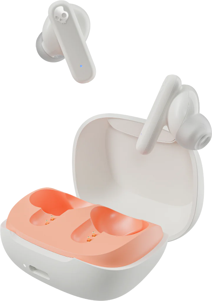 SKULLCANDY SMOKIN BUDS vezeték nélküli TWS Bluetooth fülhallgató mikrofonnal, szürke (S2TAW-R951)