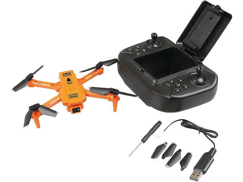 Thumbnail - REVELL 23810 RC Quadrocopter "Pocket Drone" Pocket Drohne, Orange