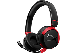 HP HyperX Cloud Mini Kids vezeték nélküli fejhallgató mikrofonnal, Bluetooth, fekete (7G8F1AA)