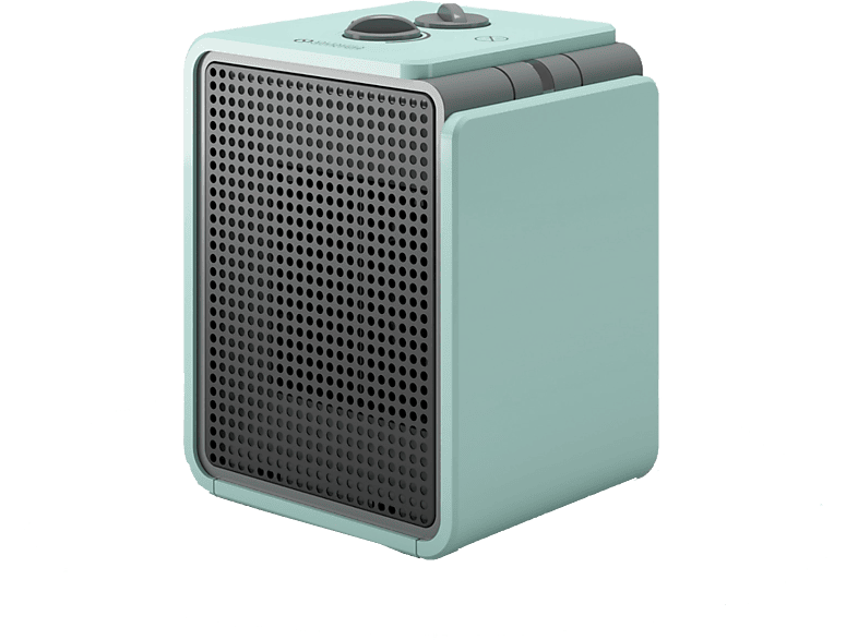 Calefactor - Olimpia Splendid 99228, Termoventilador, 1800 W, 2 Niveles de Potencia+Ventilación, Verde Agua