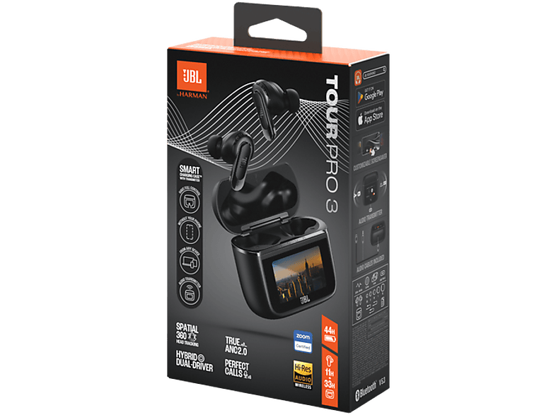 JBL TOUR PRO3 右耳のみ Auriculares True Wireless | JBL Tour Pro 3, Sonido espacial 360