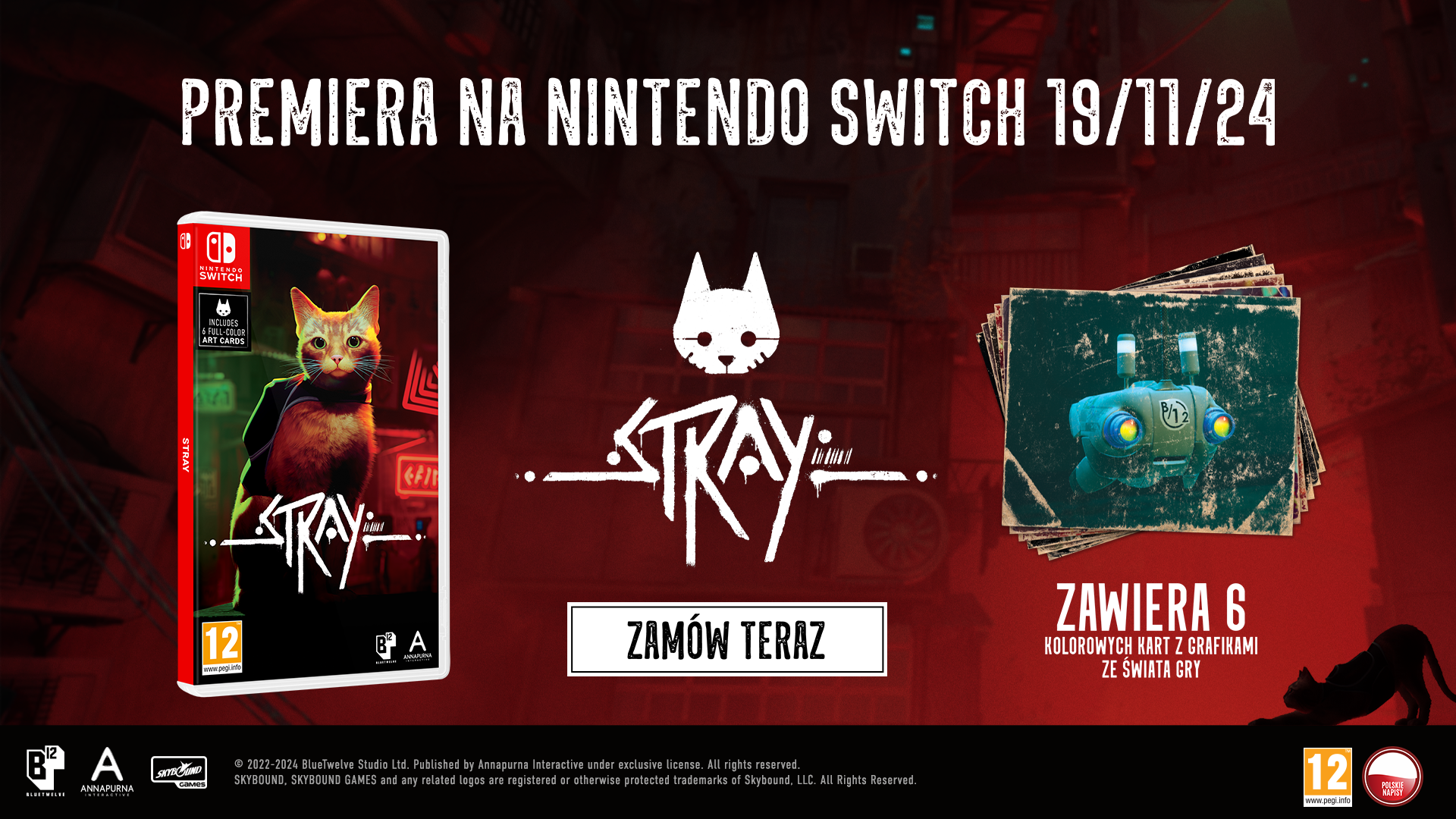 Gra Nintendo Switch Stray