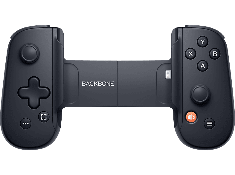Backbone One (Lightning) Mobiler Gaming-Controller für iPhone, 2. Generation, Controller für iPhone, Schwarz; Mobile Gaming Controller für iPhone