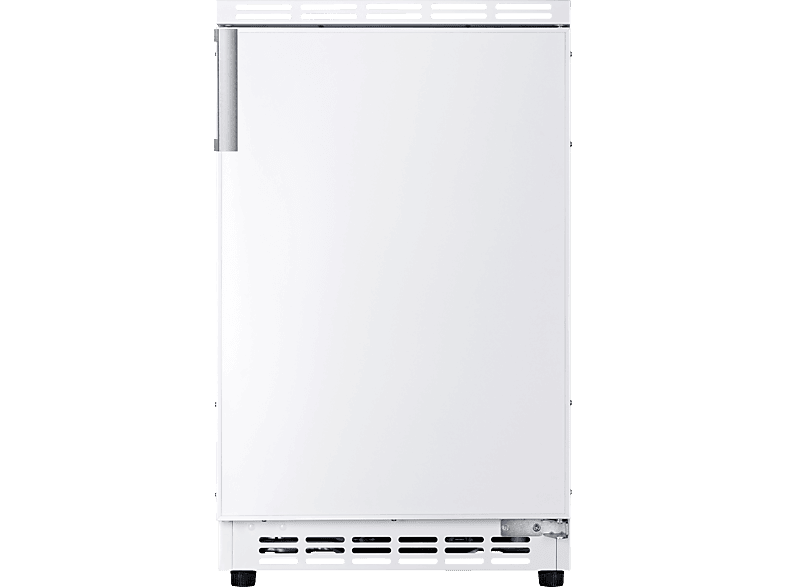 AMICA UKSD 361 951 Unterbau-Kühlschrank, 815 mm Nische Kühlschrank (82 l, E, hoch}, Weiß)