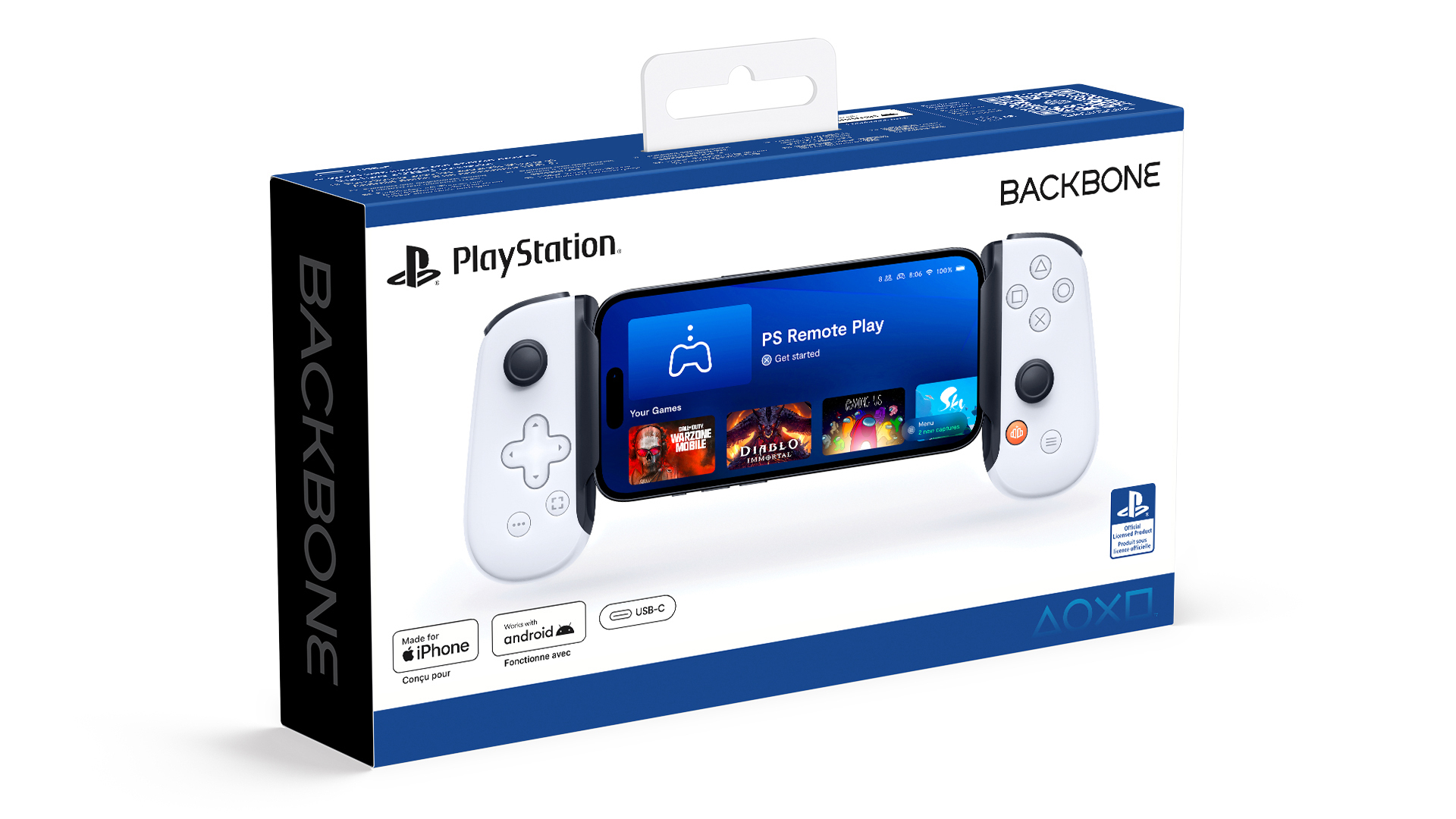 BACKBONE One | PlayStation Edition (USB-C) - 2. Generation, Mobile 