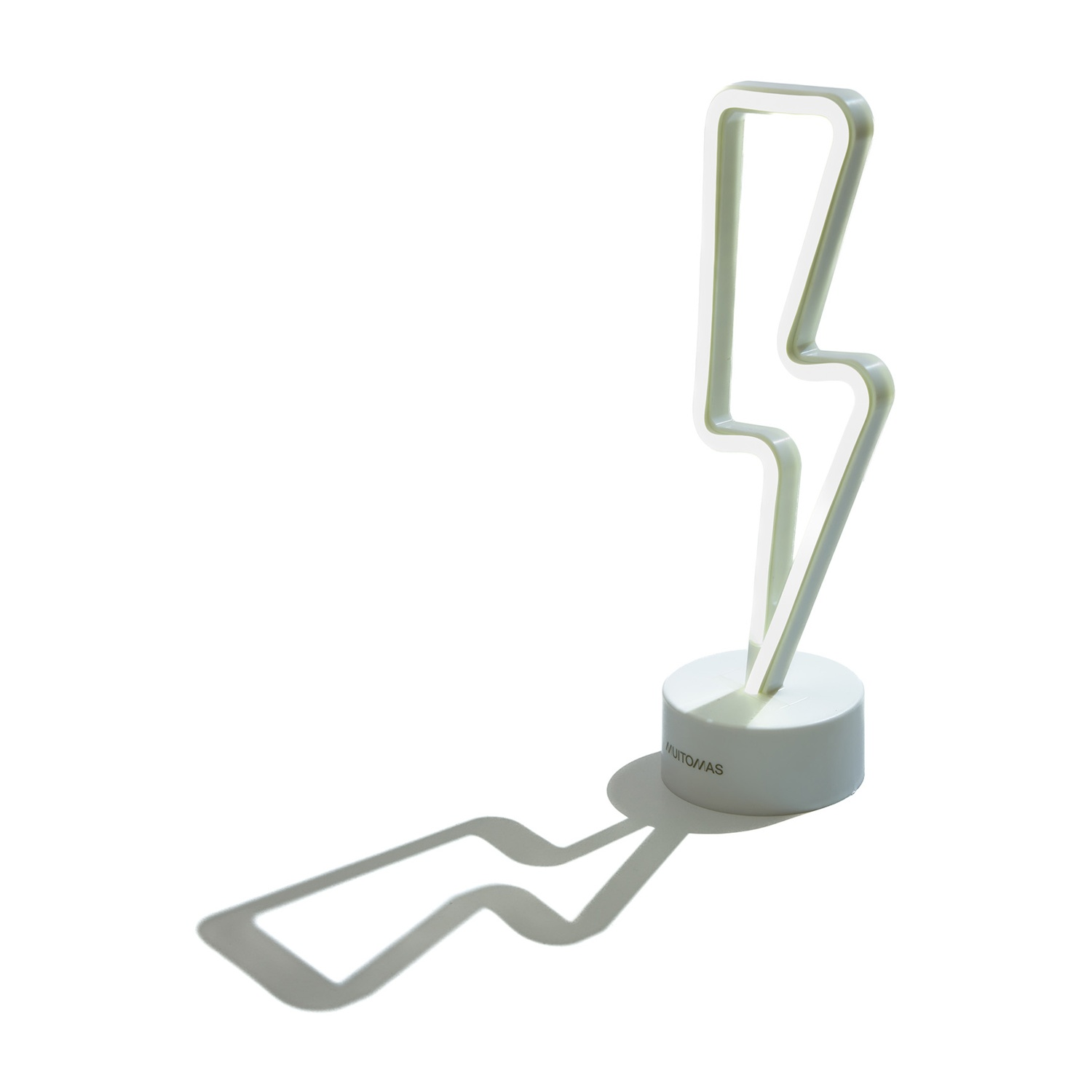 Luce A LED Muitomas Neon Desk Bolt, Bianco