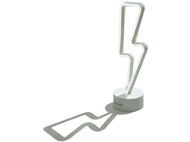 Luce A LED Muitomas Neon Desk Bolt, Bianco