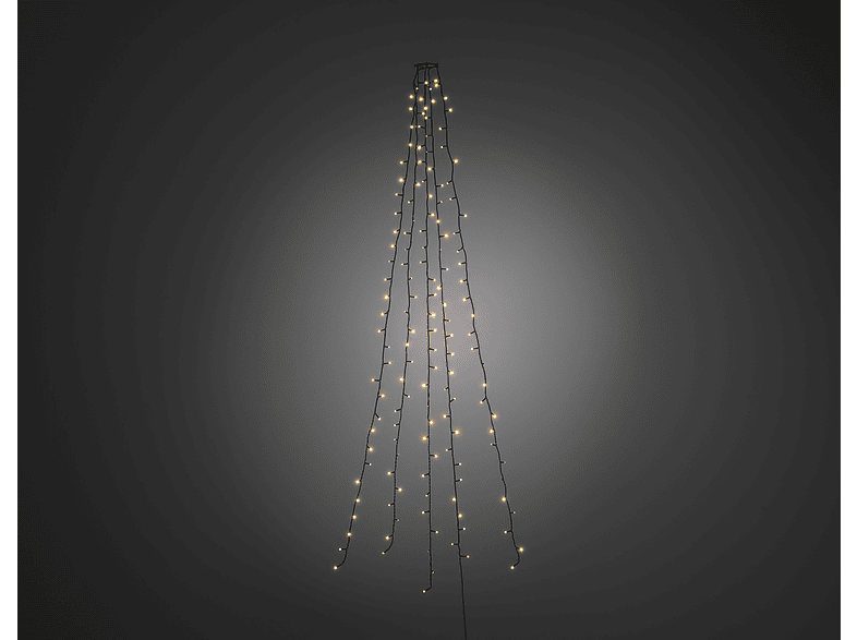 KONSTSMIDE 6361-820 LED Baummantel, Dunkelgrün, Bernsteinfarben