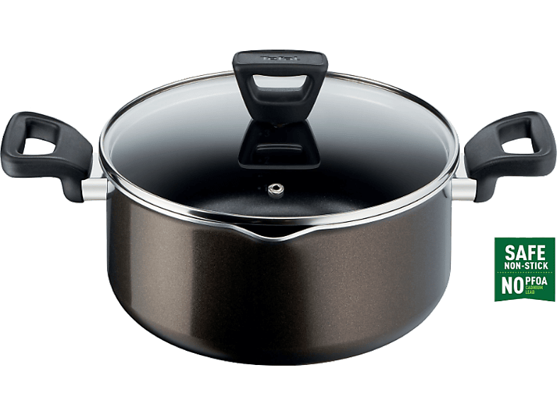 TEFAL Titanyum 1X XL Difüzyon Tabanlı 24 cm Derin Tencere