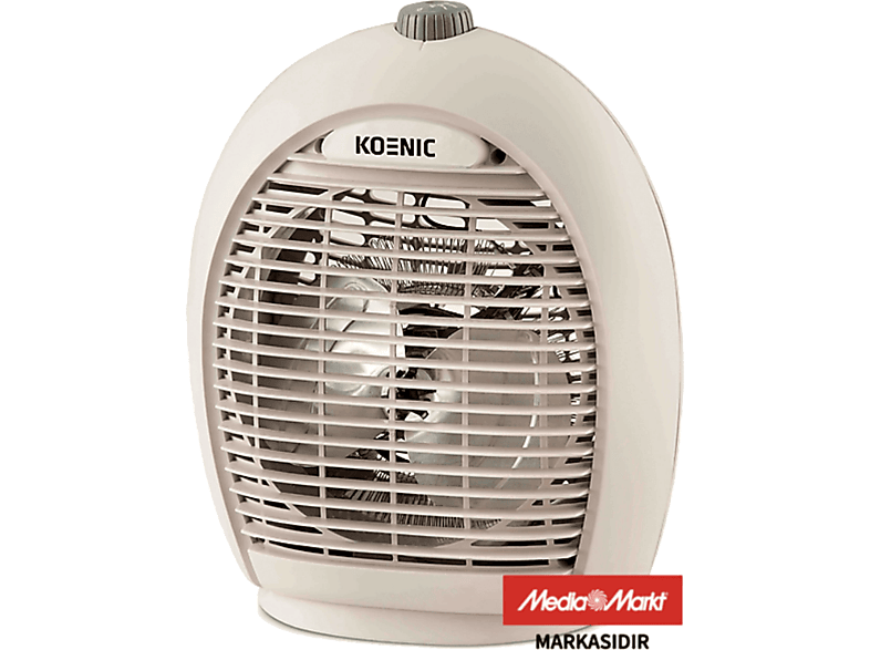 KOENIC KFH 20324 TR Fanlı Isıtıcı Krem