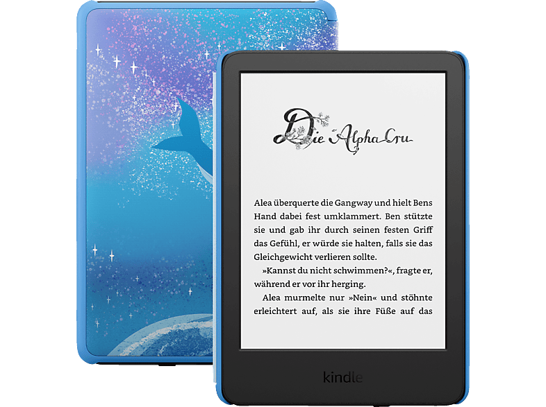 KINDLE - Der neue Kindle Kids Edition (2024) 16 GB E-Book-Reader Space Whale
