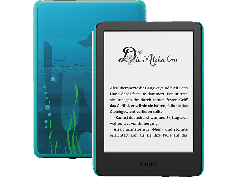 KINDLE - Der neue Kindle Kids Edition (2024) 16 GB E-Book-Reader Ocean Explorer
