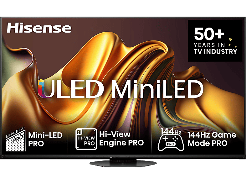 HISENSE 65U8NQ LED TV (Flat, 65 Zoll / 164 cm, UHD 4K, SMART TV)