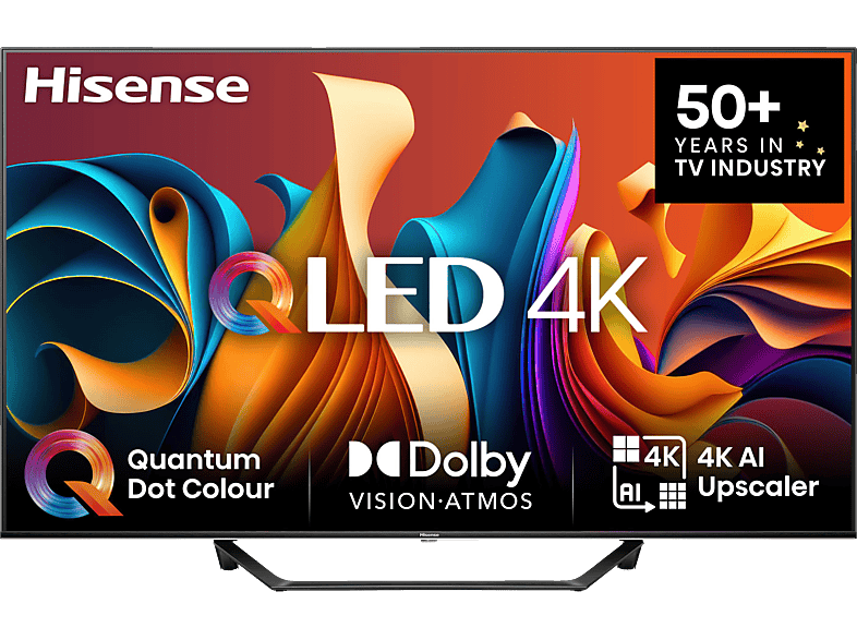 HISENSE 65A7NQ QLED TV (Flat, 65 Zoll / 164 cm, UHD 4K, SMART TV)