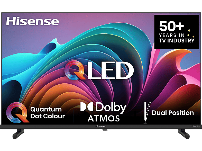 HISENSE 40A5NQ QLED TV (Flat, 40 Zoll / 100 cm, Full-HD, SMART TV)