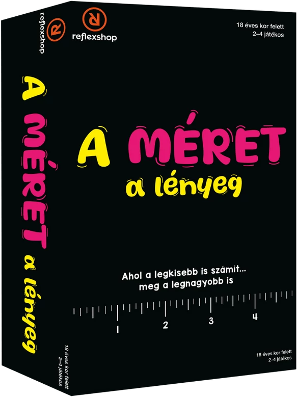 REFLEXSHOP A méret a lényeg társasjáték (UGBIBRS)