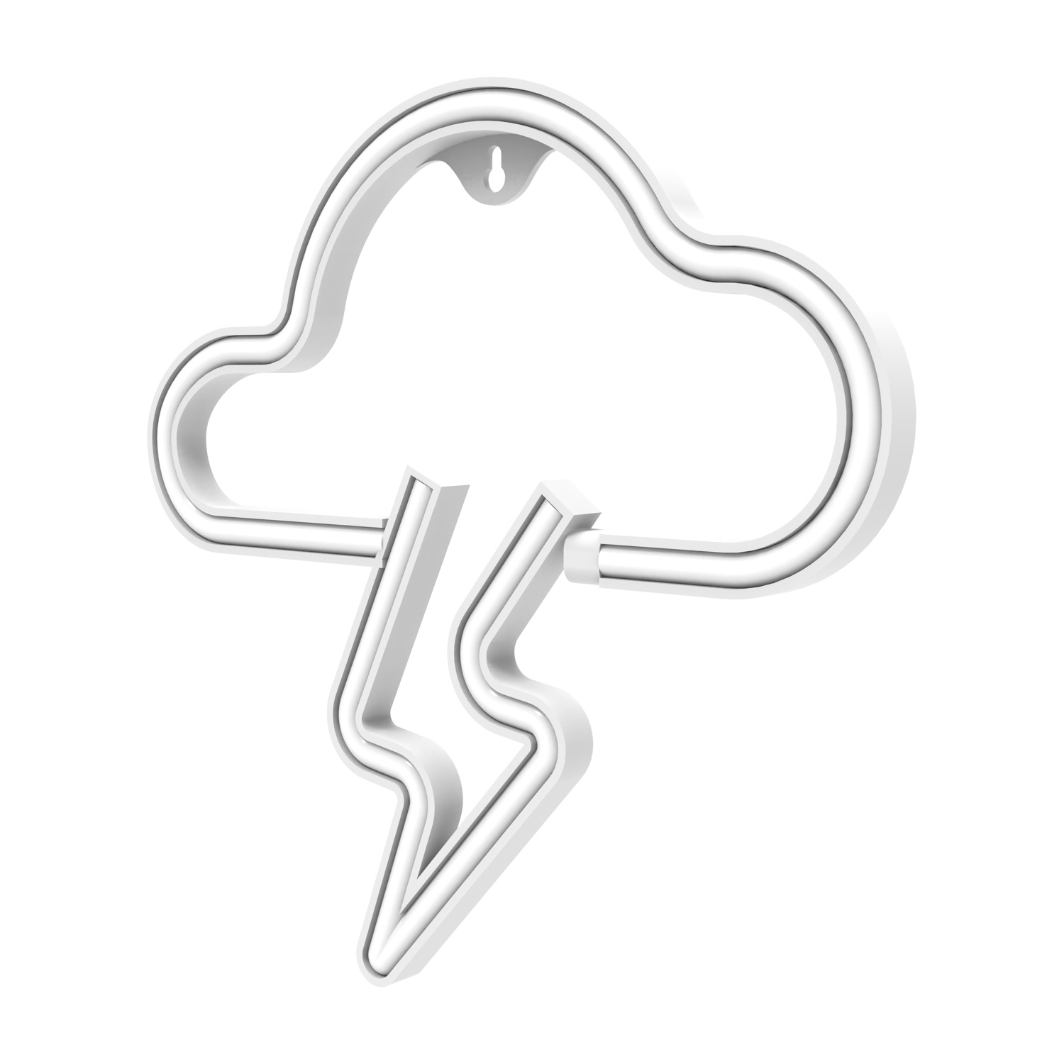 Luce A LED Muitomas Neon Wall Lamp Cloud, Azzurro/Giallo