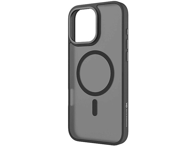 WHITE DIAMONDS Hybrid Case, Backcover, Apple, iPhone 16 Pro Max, Schwarz