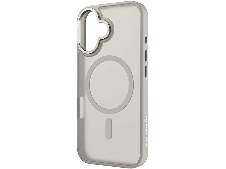 WHITE DIAMONDS Hybrid Case, Backcover, Apple, iPhone 16, Beige