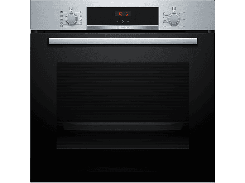Bosch HBA514BS3 Backofen (71 l, Edelstahl, 594 mm breit, A+)