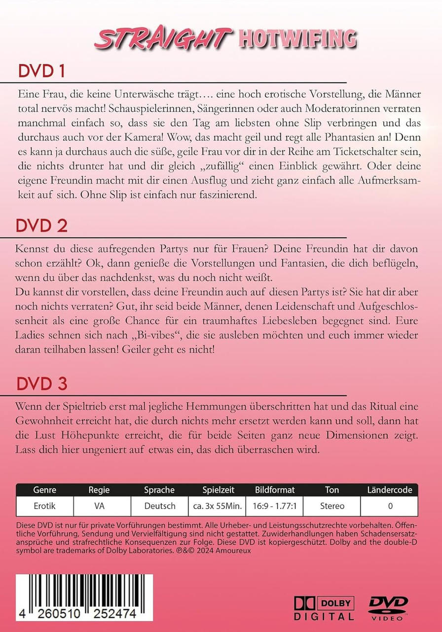 Ein DVD-Cover mit deutschem Text, das einen Film bewirbt.