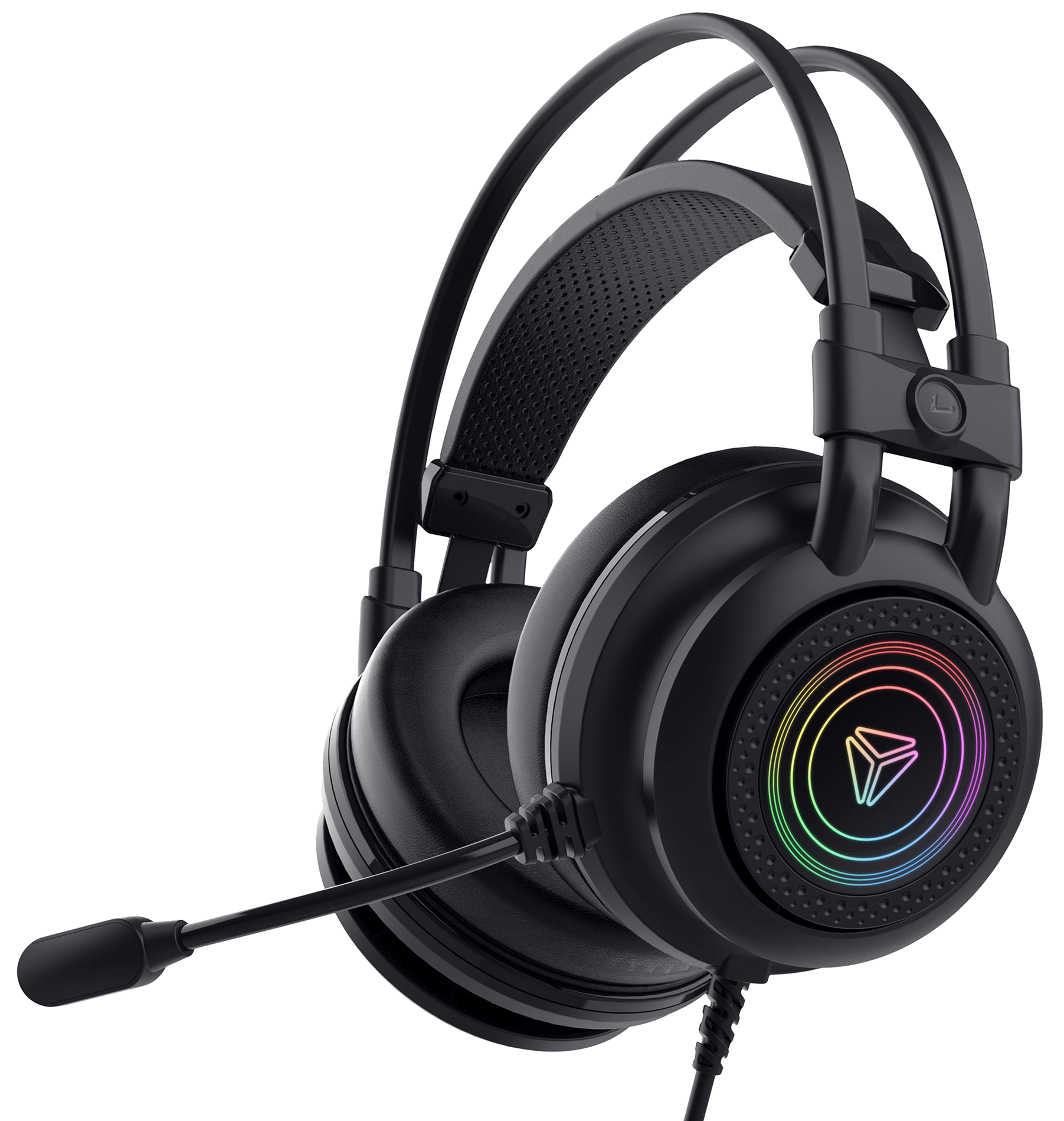 YENKEE YHP 3035 SHADOW fejhallgató mikrofonnal, USB, fekete (45015553)