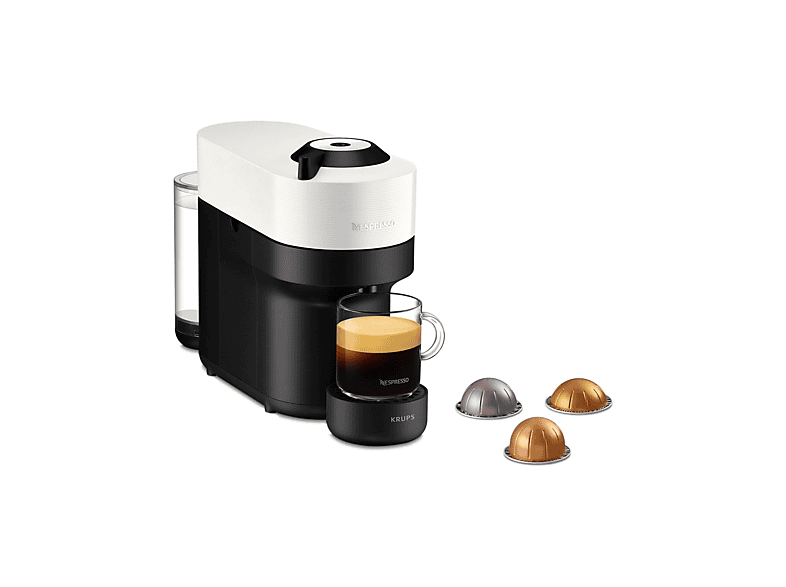 KRUPS XN9201 Nespresso Vertuo Pop Kapselmaschine Coconut White