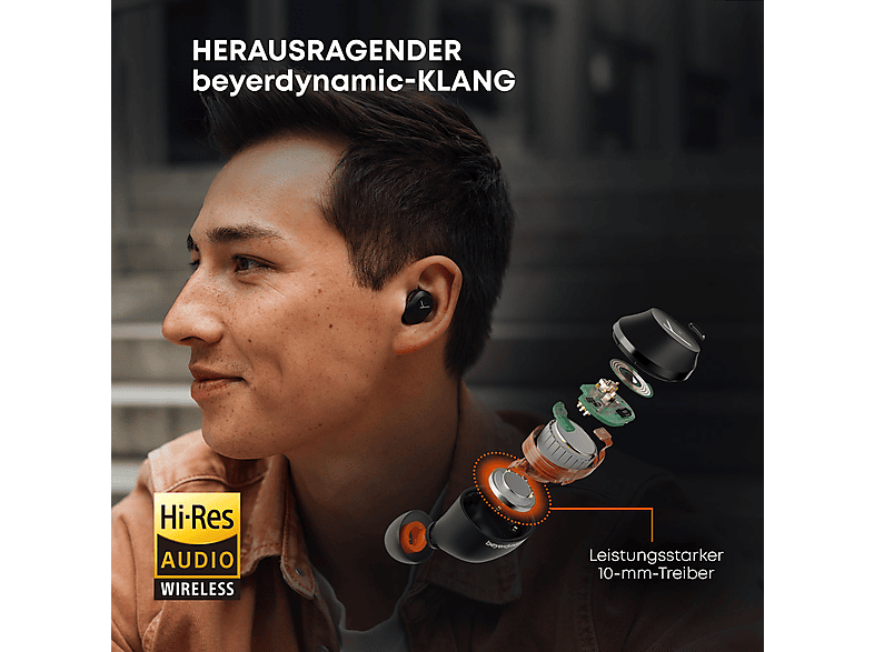Thumbnail - BEYERDYNAMIC AMIRON 300, In-ear Kopfhörer Creme