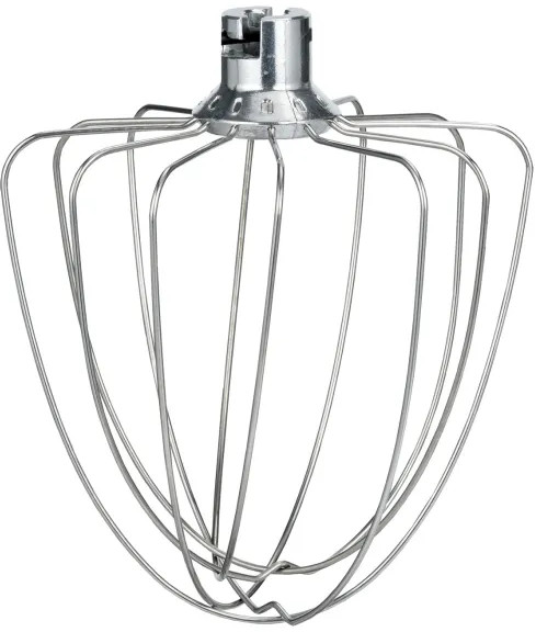 Końcówka do ubijania ze stali nierdzewnej do miksera kuchennego.