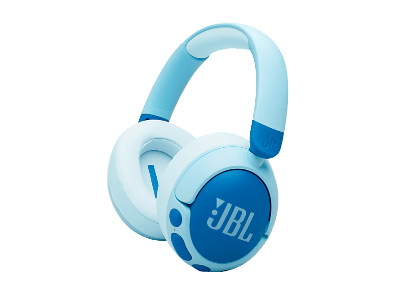 JBL Junior 470NC, Over-ear Kopfhörer Bluetooth Blau