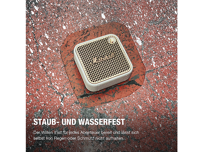 Marshall Willen II Bluetooth Lautsprecher, Cream — Foto 3 von 5