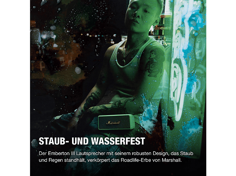 Marshall Emberton III Bluetooth Lautsprecher, Cream — Foto 4 von 5