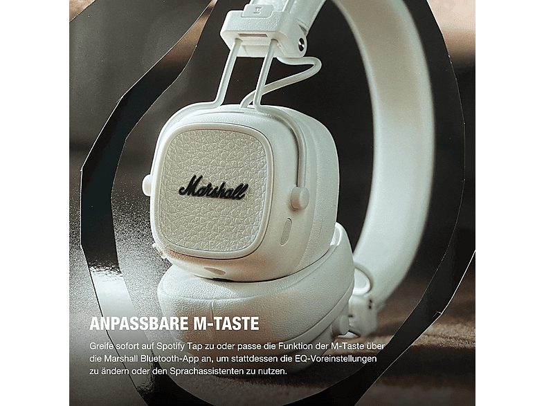 Marshall Major V Kopfhörer On Ear, Cream — Foto 4 von 5