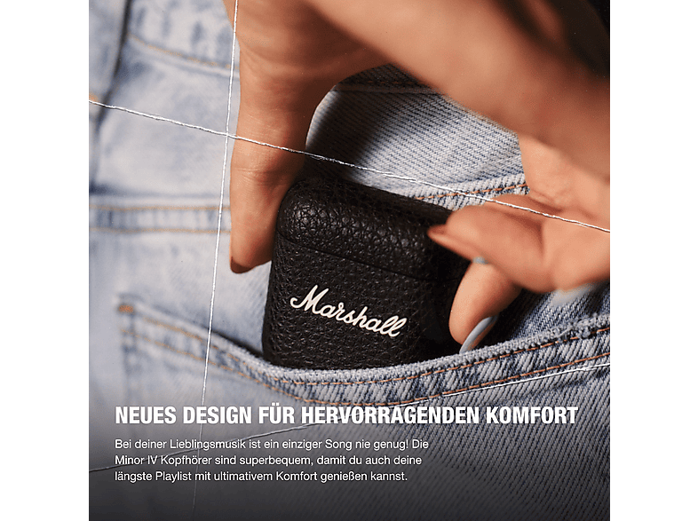 Marshall Minor IV True Wireless Kopfhörer, Black — Foto 3 von 5