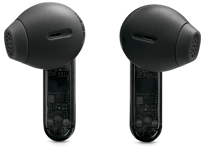 JBL Tune Flex 2 Ghost Edition, In-ear Kopfhörer Bluetooth Transparent Schwarz