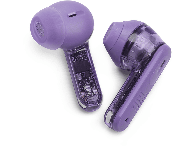 Thumbnail - JBL Tune Flex 2 Ghost Edition, In-ear Kopfhörer Bluetooth Transparent Lila