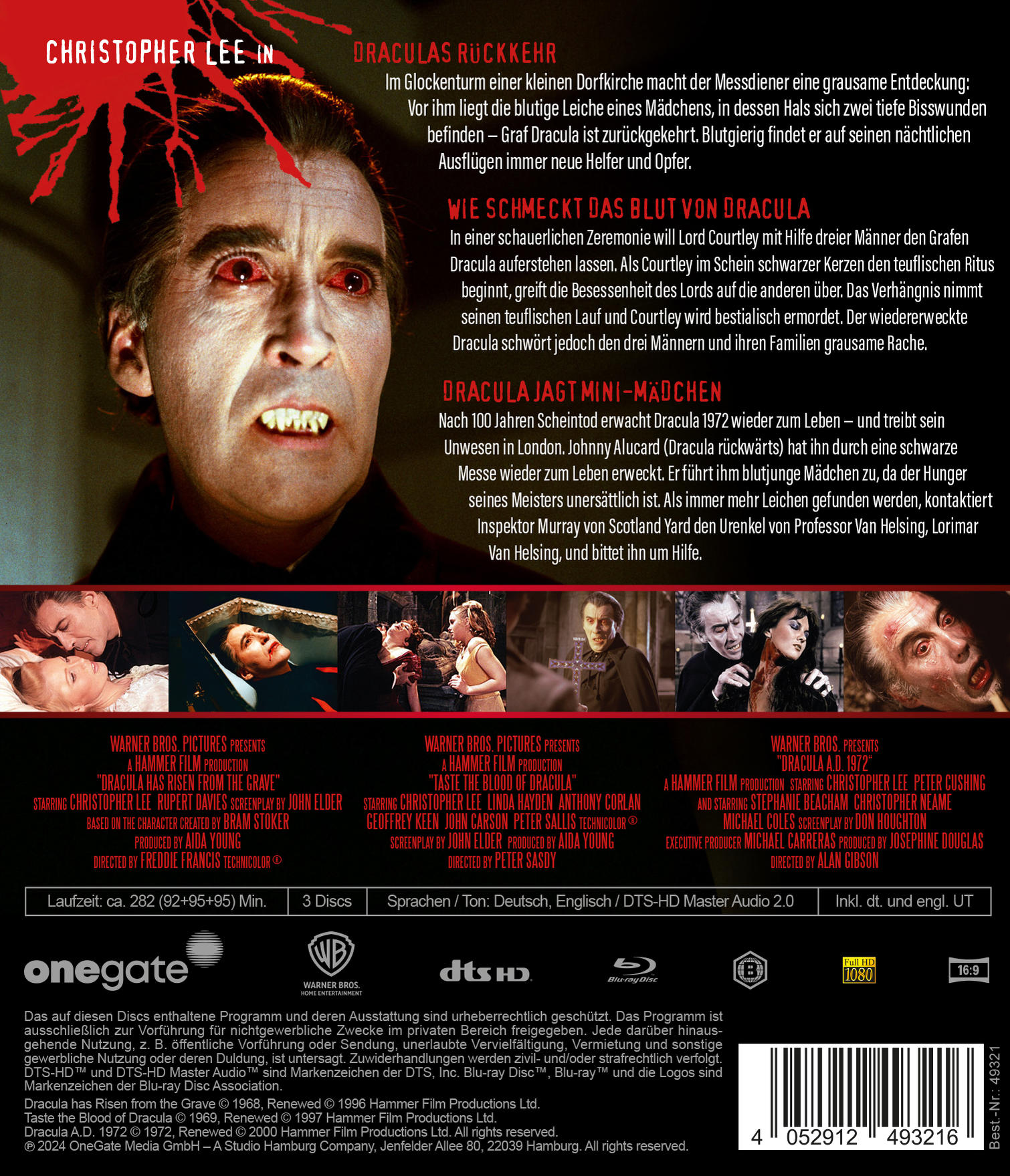 Filmcover mit dem Gesicht eines Mannes. Text in Rot. Schwarzer Hintergrund.