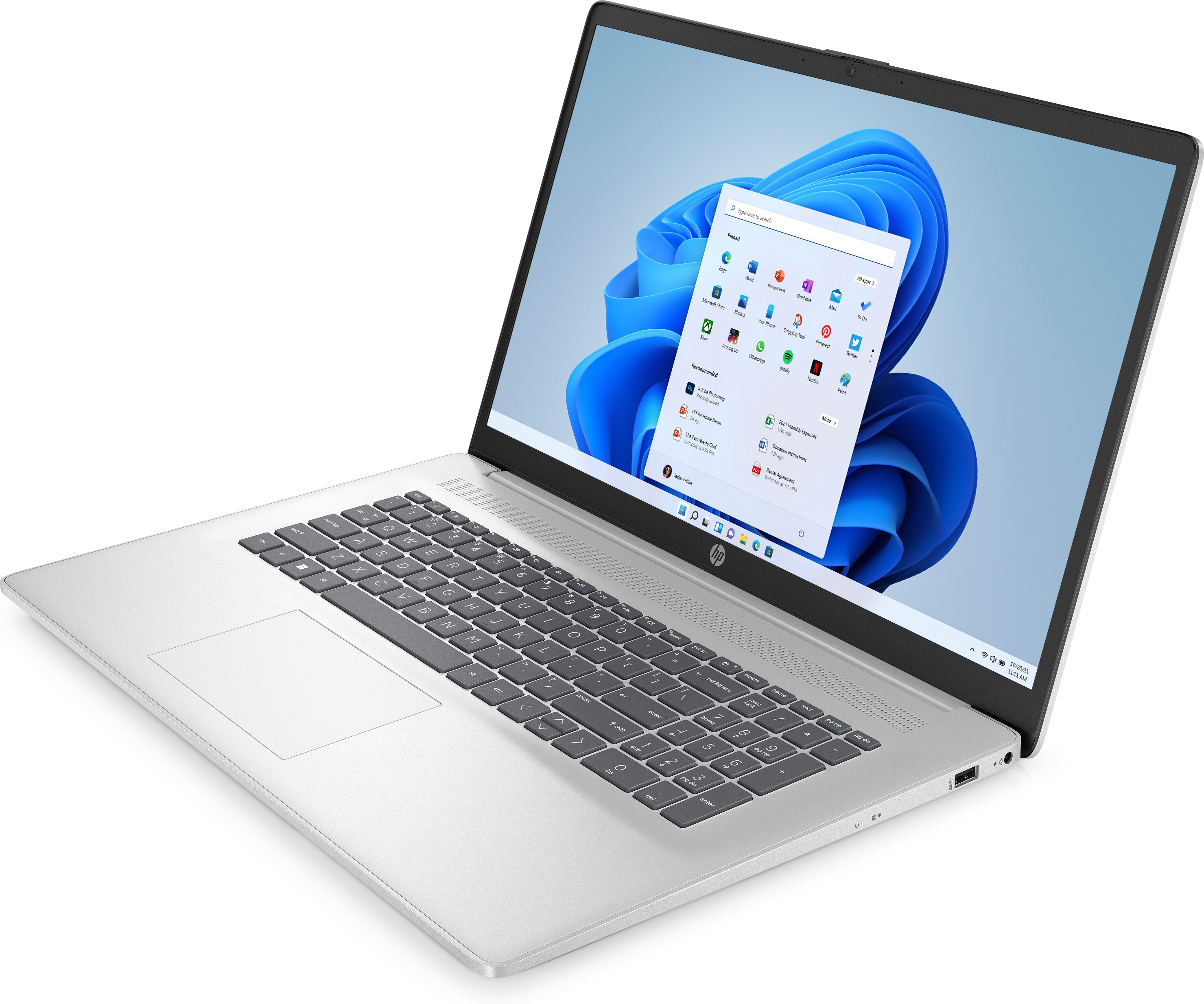 HP 17-cn4504nz, Notebook, mit 17.3 