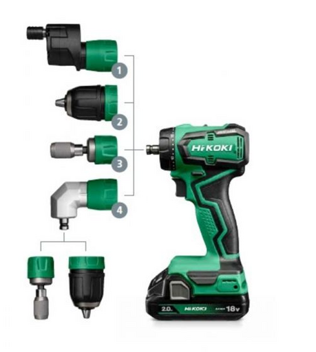 HiKOKI DS18DDQ Cordless Drill Driver 18V 5.0Ah in HSC