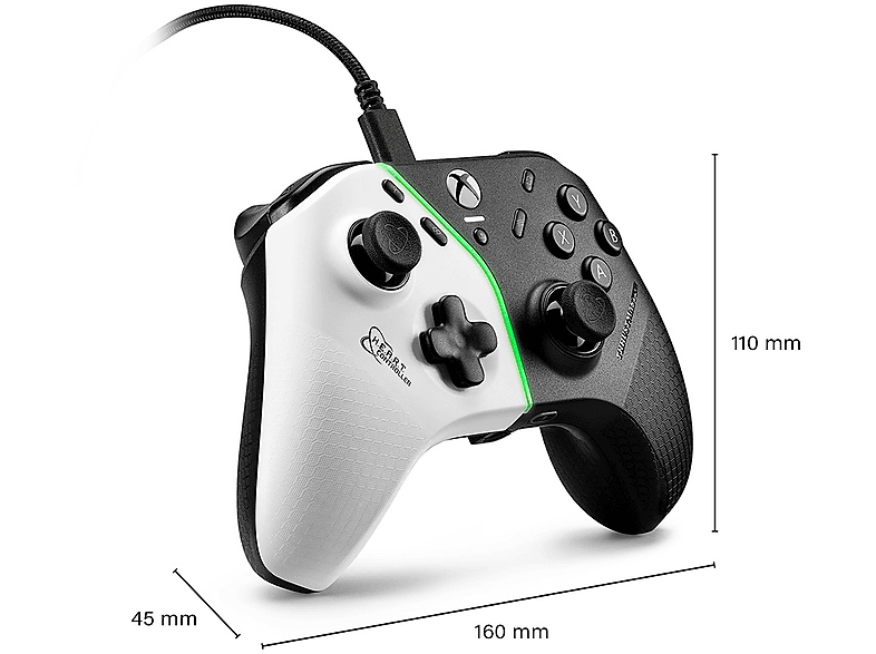 Thumbnail - THRUSTMASTER HEART, Hall-Effekt-Gamepad mit H.E.A.R.T.-Anti-Drift-Technologie Controller Schwarz/Weiß für Xbox Series X,...