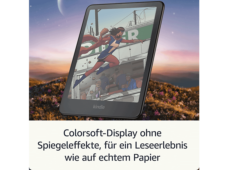 KINDLE Colorsoft Signature Edition, 32GB, 2024, 7-Zoll Display, Black; E-Book Reader — Foto 3 von 5