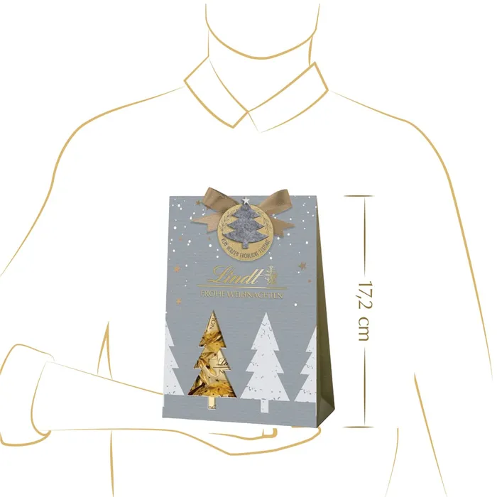 LINDT Süsse Adventszeit Taschen Edition Weihnachtspralinen