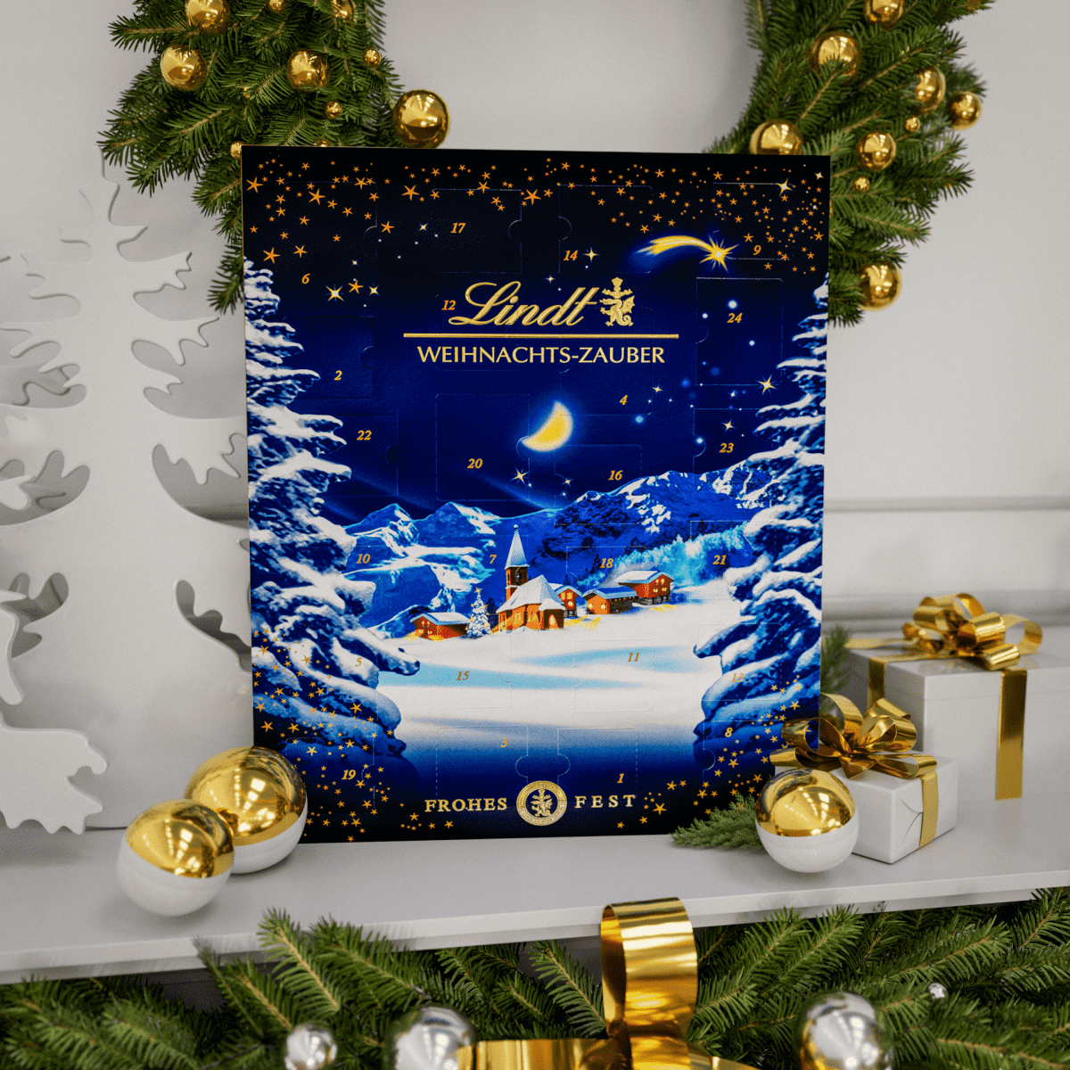 LINDT Magia del Natale Calendario dell'Avvento