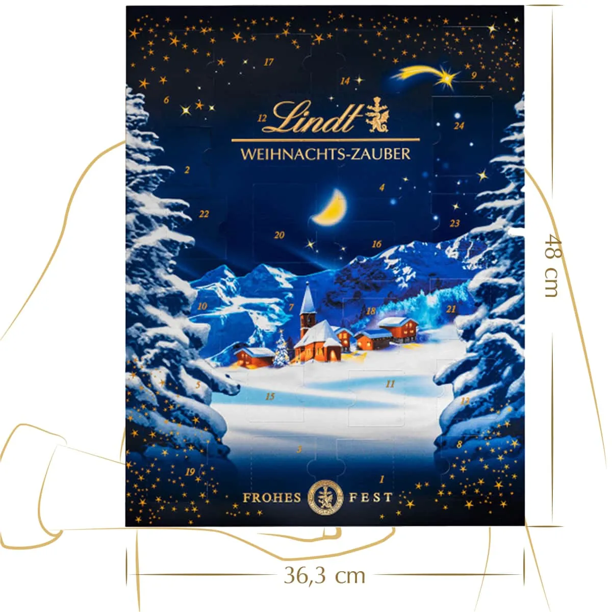 LINDT Magia del Natale Calendario dell'Avvento