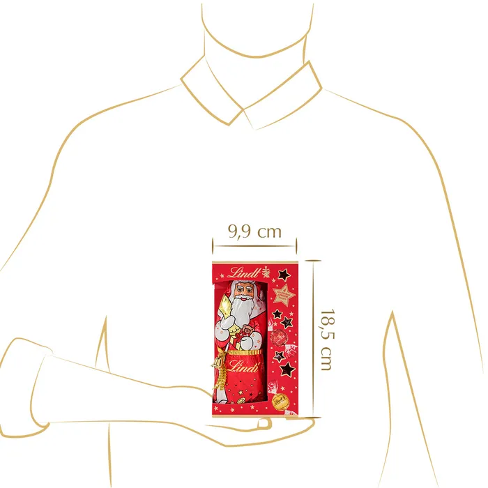 LINDT LINDOR Weihnachtsmann Geschenkbox