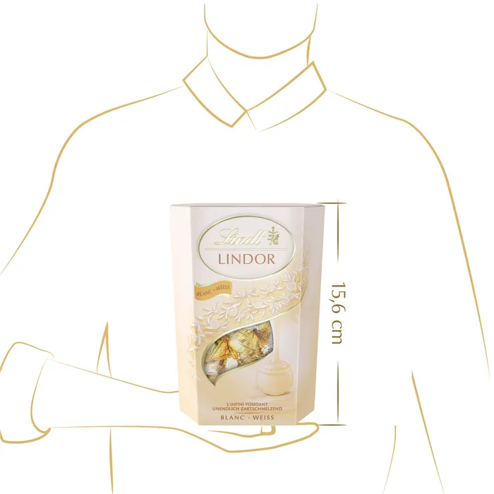 LINDT LINDOR Weiss Kugeln