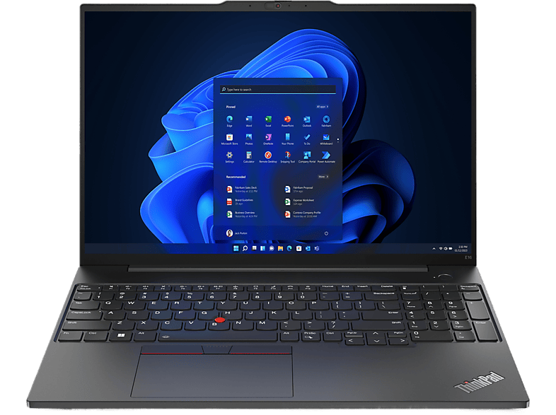 Lenovo Thinkpad E16 Gen 1 - 16 Inch Wuxga Amd Ryzen 5 7430u Gb 512 Windows 11 Pro (64 Bit)