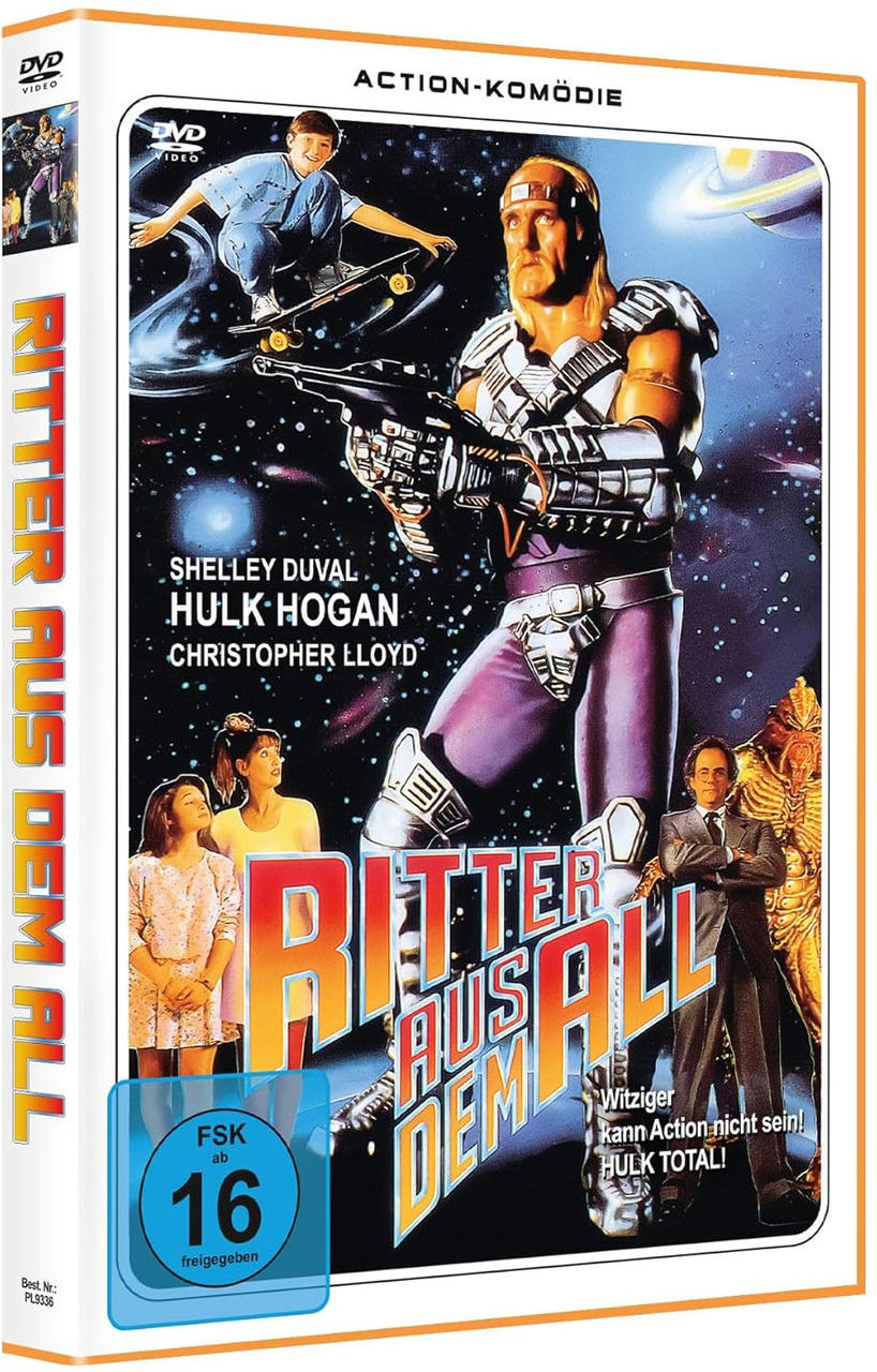 DVD-Hülle mit einem Filmposter mit Hulk Hogan, auf Deutsch.